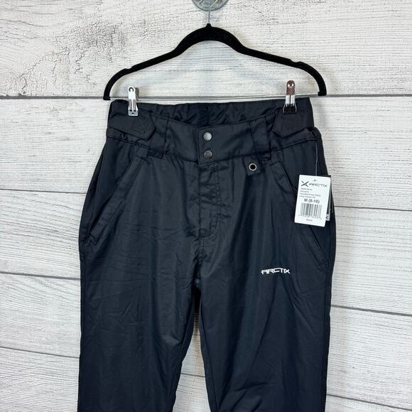 Arctix Women's Black Insulated Snow Pants Size Medium Long - Picture 2 of 14
